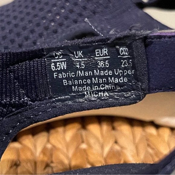 Ryka Open Toe Summer Sandals Size 6.5W - Picture 5 of 8